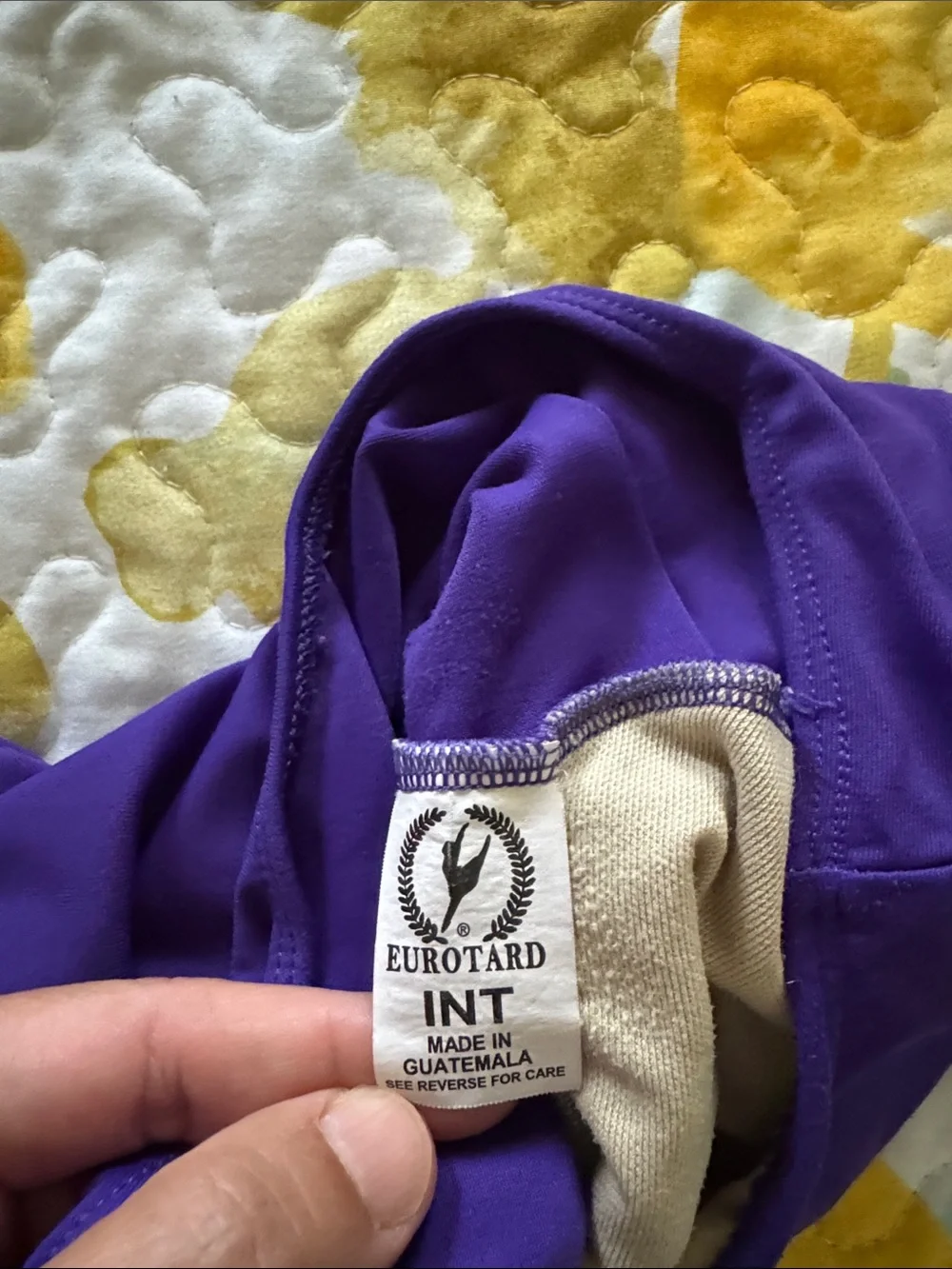 Eurotard comfortable purple